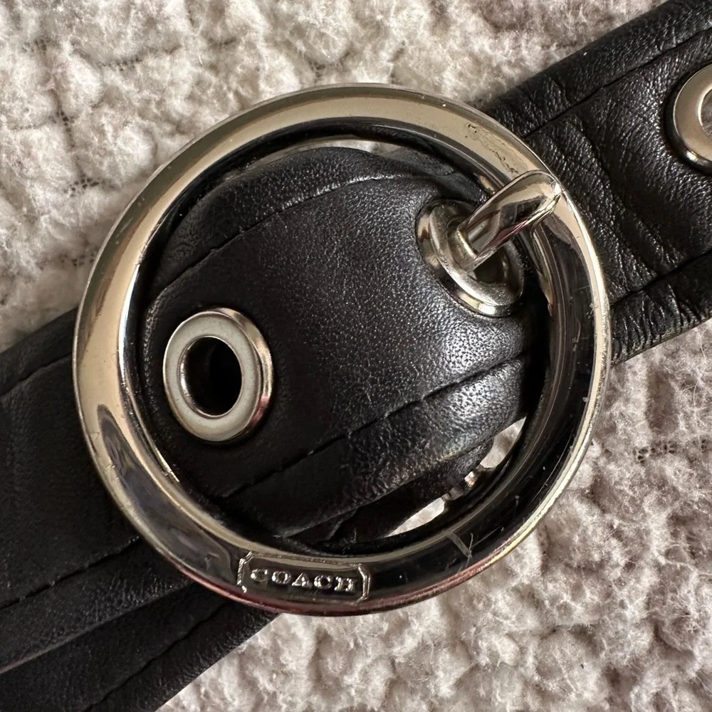 Coach Vintage Y2K Black Hobo Bag